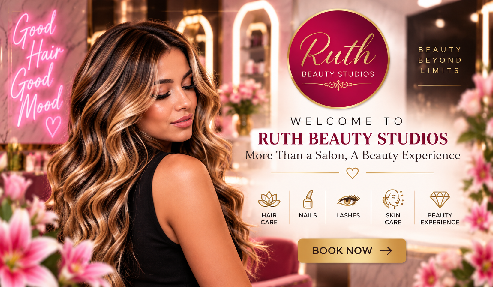 Ruth Beauty Studios interior